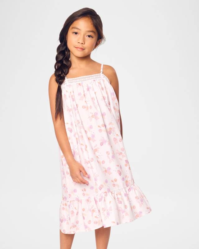 Girl's Lily Seashell Splendor Nightgown, Size 6M-14